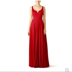Halston - red Meaghan dress - size 10 - formal